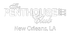 New Orleans Bachelor Party, White Logo Image – Penthouse Club New Orleans