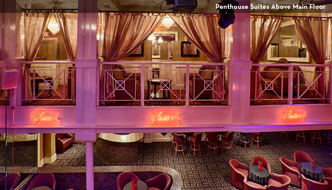 New Orleans Strip Clubs, Interior Lounge Area Photo - The Penthouse Club New Orleans
