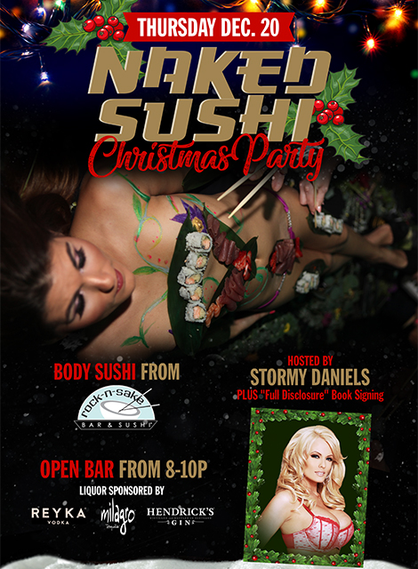 Naked Sushi Christmas Party